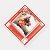 KerstSchotse hond uit de jaren dertig zegt "Cheeri Servet (Hoek)