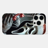 Kerstschreeuw Case-Mate iPhone Case (Achterkant (horizontaal))