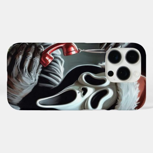 Kerstschreeuw Case-Mate iPhone Case (Achterkant (horizontaal))