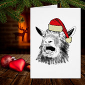 Kerstschreeuwende geit