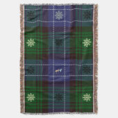 kerstschroefdraad deken (Voorkant Verticaal)