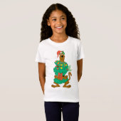 kerstscooby t-shirt (Voorkant volledig)