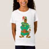 kerstscooby t-shirt (Voorkant)