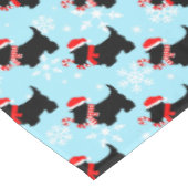 KerstScottie Dogs Pattern Tafelkleed (Gekanteld)