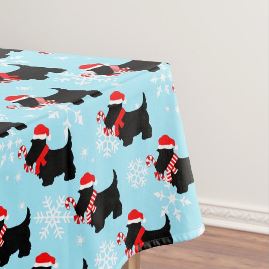KerstScottie Dogs Pattern Tafelkleed (Voorbeeld)