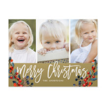 Kerstscript Berries 3 Fotovakantie