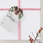Kerstscript Cadeaulabel