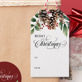 Kerstscript Cadeaulabel