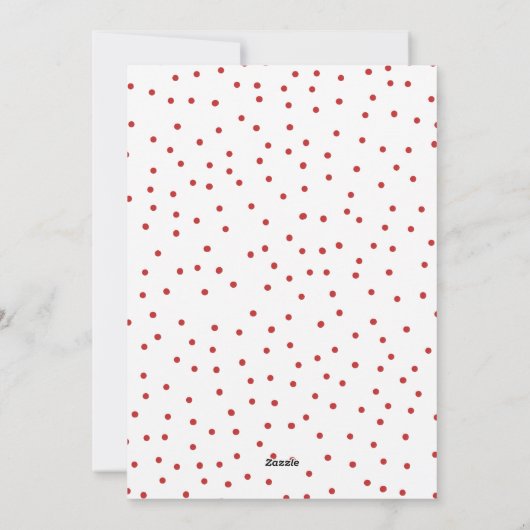 Kerstscript Joy Peace Love Holly Foto Feestdagenkaart (Achterkant)