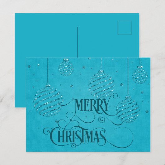 KERSTSCRIPT Kerst Briefkaart (Voorkant / Achterkant)