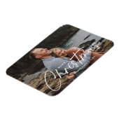 Kerstscript Vakantiefoto Magneet (Linkerzijde)