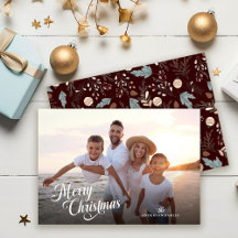 Kerstscript Volledige foto Boho Greenery