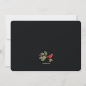 Kerstscriptie Fotokaart voor de Feestdagen Kaart (Achterkant)