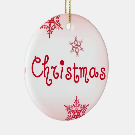 Kerstscriptie ornament (Rechts)