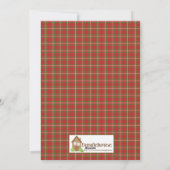 Kerstscripts Verse-kaart gevuld met joy Feestdagenkaart (Achterkant)