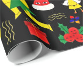 kerstseizoen 30 inch x 6 meter, ompakken papier (Rol Hoek)