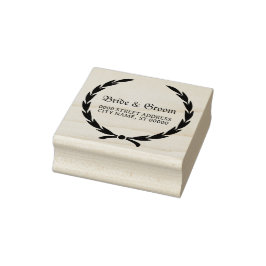 Kerstseizoen Bloemendecoratie Elegant Vintage Rubberstempel