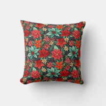 Kerstseizoen Boho Poinsettia Design