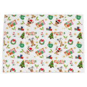 Kerstseizoen Cadeautas Schattig Festief (Voorkant)
