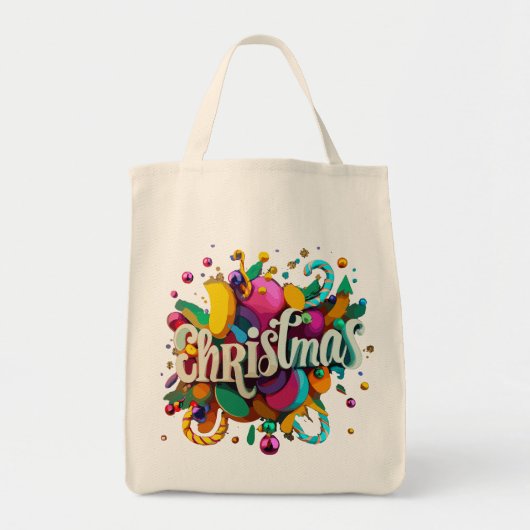 Kerstseizoen Delight Tote Bag (Voorkant)