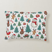 Kerstseizoen kussen (Achterkant)