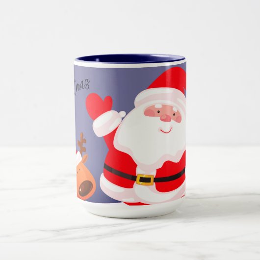 Kerstseizoen leuke Sinterklaas mok (Midden)