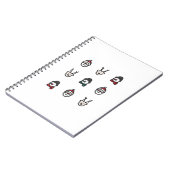 Kerstseizoen Notitieboek (Linkerzijde)