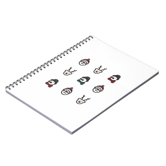 Kerstseizoen Notitieboek (Linkerzijde)