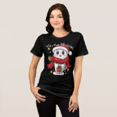 Kerstseizoen Outfit Cool Christmas Gift Idee Tri-Blend Shirt (Voorkant volledig)