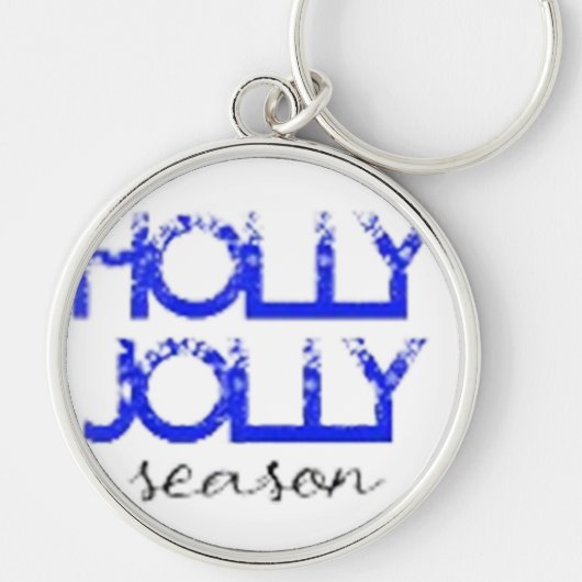 Kerstseizoen Sleutelhanger (Voorkant)