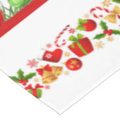 kerstseizoen tafelkleed (Gekanteld)