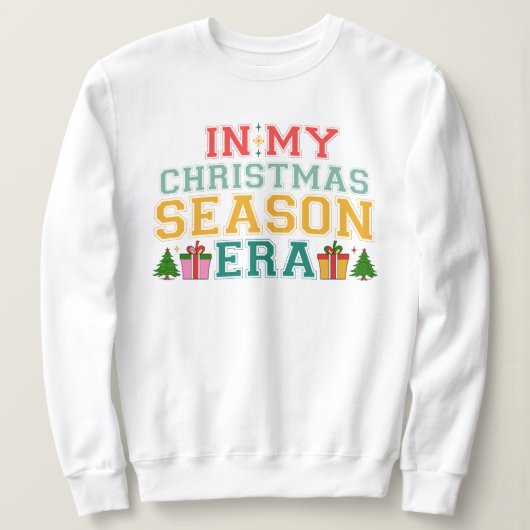 Kerstseizoen Tijdperk Universiteit College Trui (Design voorkant)