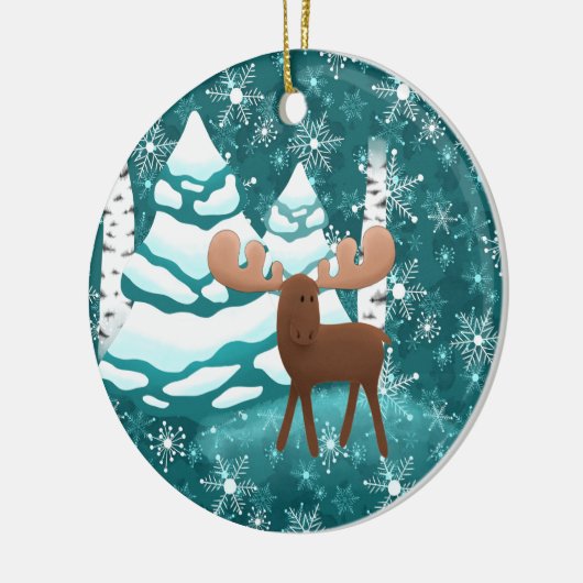 Kerstseizoensgebonden feestdag ornament (Links)