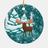 Kerstseizoensgebonden feestdag ornament (Achterkant)