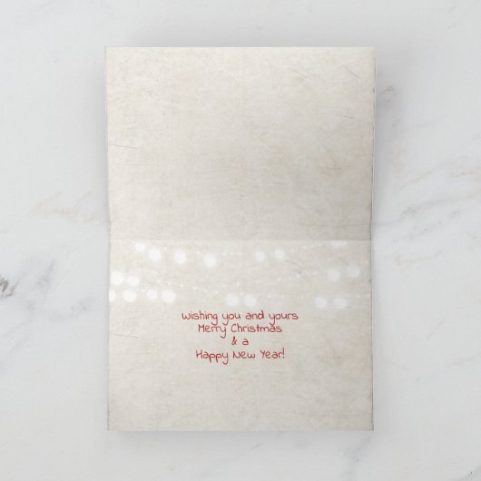 Kerstseizoensgrietvis Kaart (Binnen)