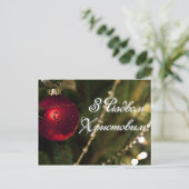 Kerstserie (in het Oekraïens) Feestdagenkaart (Staand voorkant)