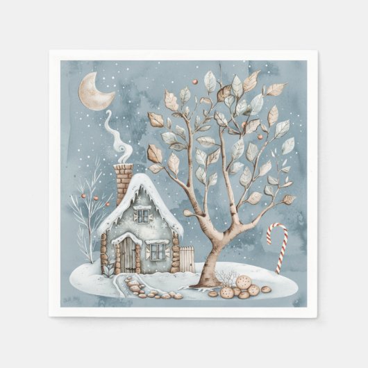 kerstservet servet (Voorkant)