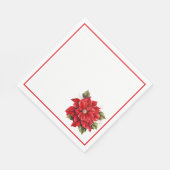 Kerstservetten  servet (Hoek)