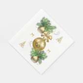 Kerstservetten van papier servet (Hoek)
