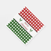 Kerstservkin Servet (Hoek)