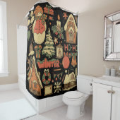  kerstset 1 douchegordijn (In situ)