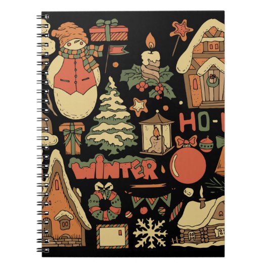 kerstset 1 notitieboek (Voorkant)