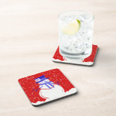 kerstset - Cute Snowman - Onderzetters (Rechterzijde)