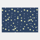 Kerstset Snowmen, kerstballen, Donuts Inpakpapier Vel (Voorkant 3)