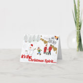 Kerstsfeer 2024 bedankkaart (Voorkant)