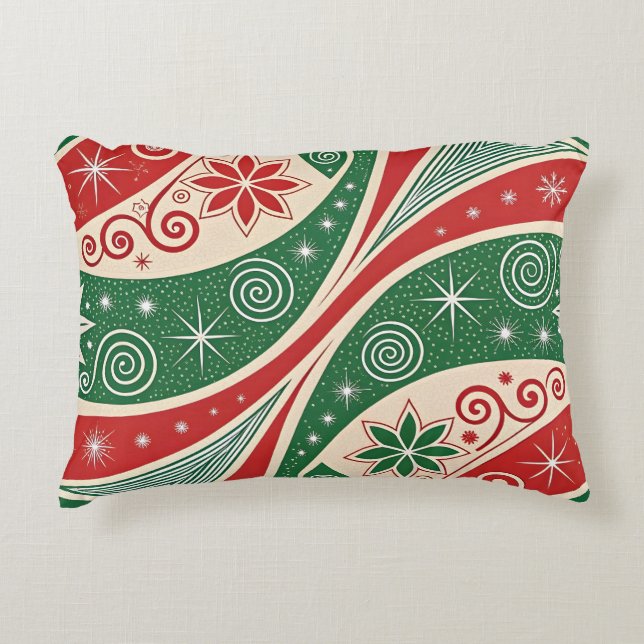 Kerstsfeer Accent Kussen (Voorkant)