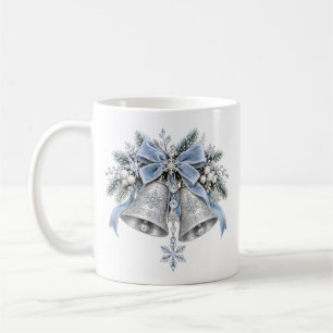 Kerstsfeer Beker met Kerkklokken Motief Koffiemok