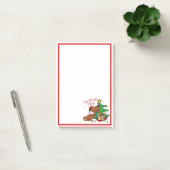 Kerstsfeer Dachshond Hond Post-It Notities Post-it® Notes (Kantoor)