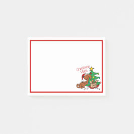 Kerstsfeer Dachshund Hond Post-It Notities Post-it® Notes