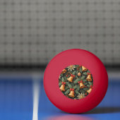 Kerstsfeer, decoratief kerstpatroon, pingpongbal (Net)
